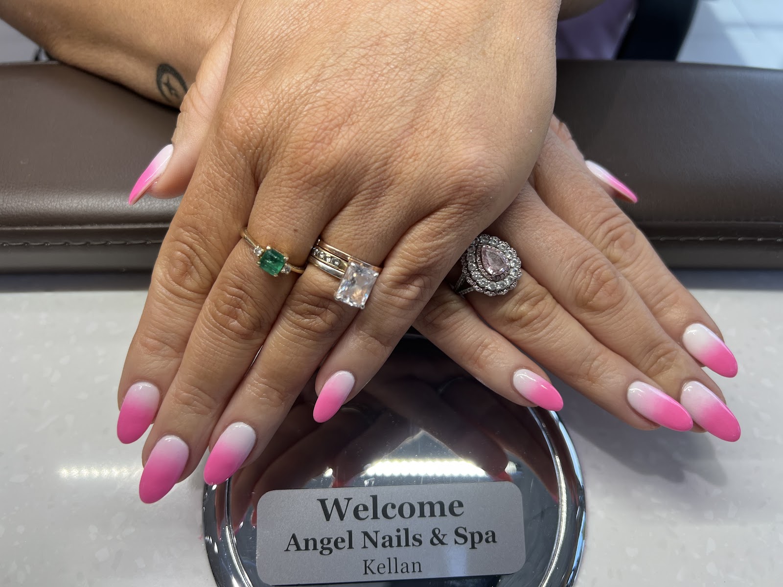 Angel Nails & Spa nail work in Anderson, South Carolina